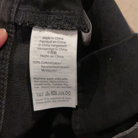 Madewell Rigid Denim A-Line Mini Skirt Lunar Black Wash Button-Front Edition-24 - Picture 11 of 12